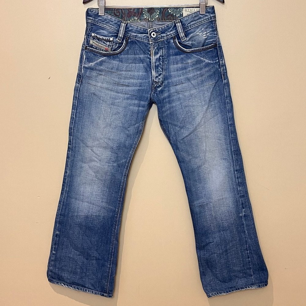Diesel Koffha Bootcut Button Fly Made in Italy Jeans - Men's Size 29 X 29